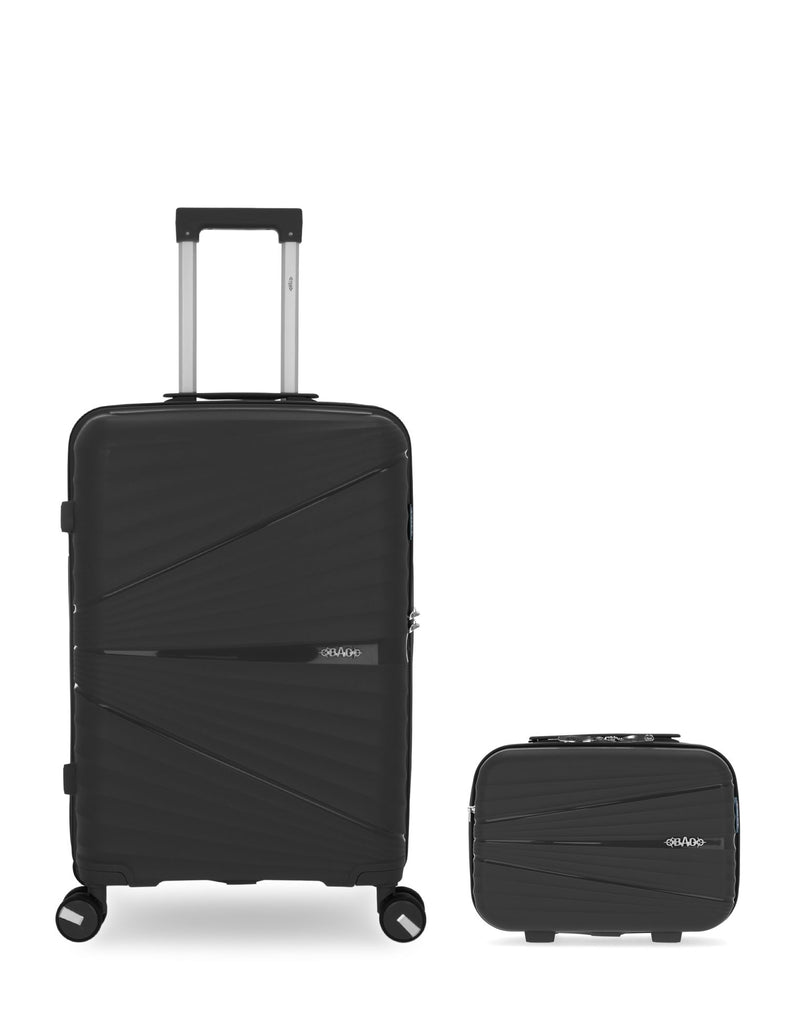 OBAGO - LOT DE 2 - Valises weekend et grand vanity VELA