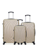 HERO - Lot de 3 - Valises grand format, weekend et cabine LAGOS