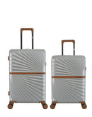 Lot de 2 Valises Rigides Taille Moyenne et Cabine OAKLAND
