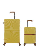 Lot de 2 Valises Rigides Grand Format et Cabine XS OAKLAND