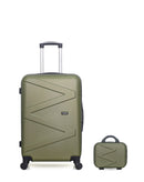 WAVE PARIS - Lot de 2 - Valises Weekend et Vanity AMAZONE