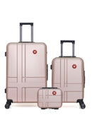 SWISS KOPPER - LOT DE 3 - Valise Grand Format, Valise Cabine et Vanity USTER