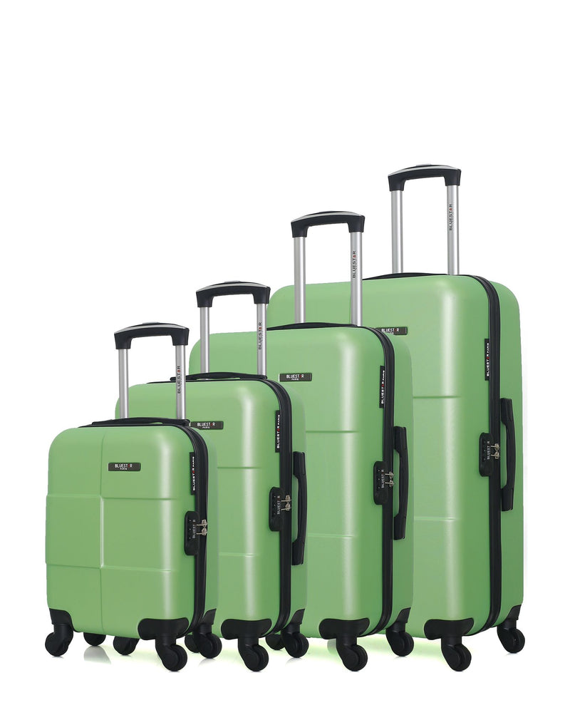 BLUESTAR - Set de 4 Valises MIAMI-M 75 cm 4 Roues