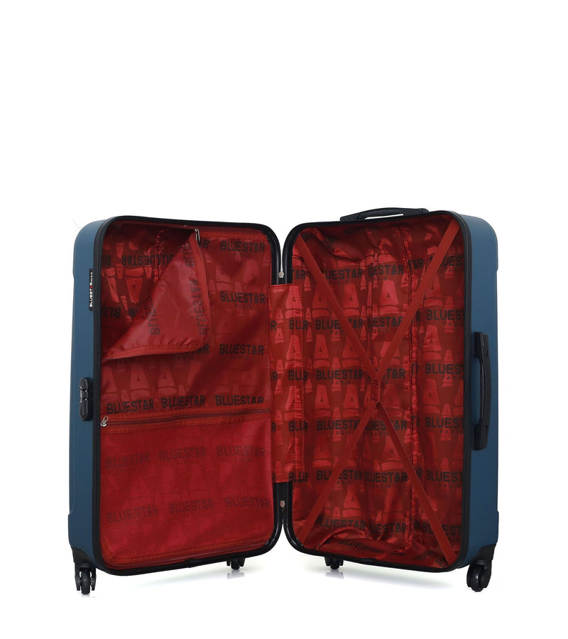 BLUESTAR - Set de 4 Valises NAPOLI-C 75 cm 4 Roues