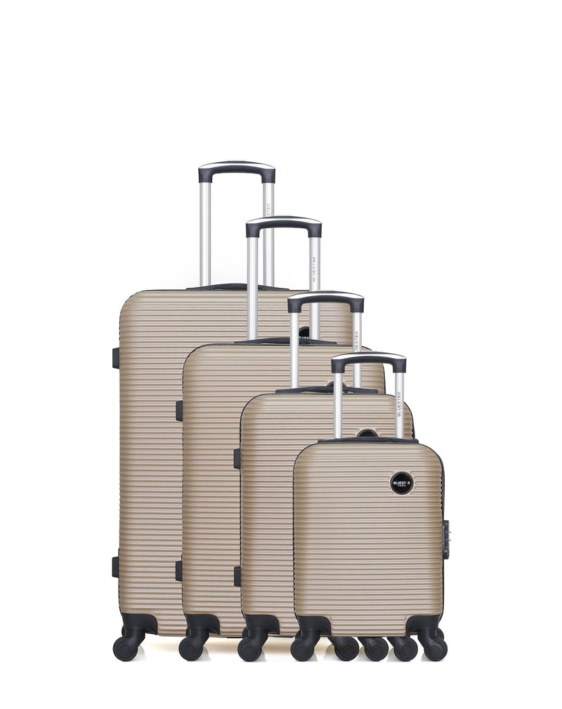 BLUESTAR - Set de 4 Valises LONDON-M 75 cm 4 Roues
