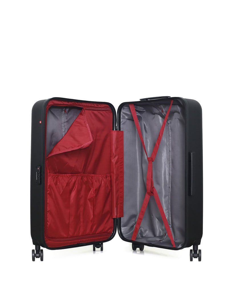 SWISS KOPPER - LOT DE 4 - Valises grand format, cabine, cabine XXS et vanity WIL