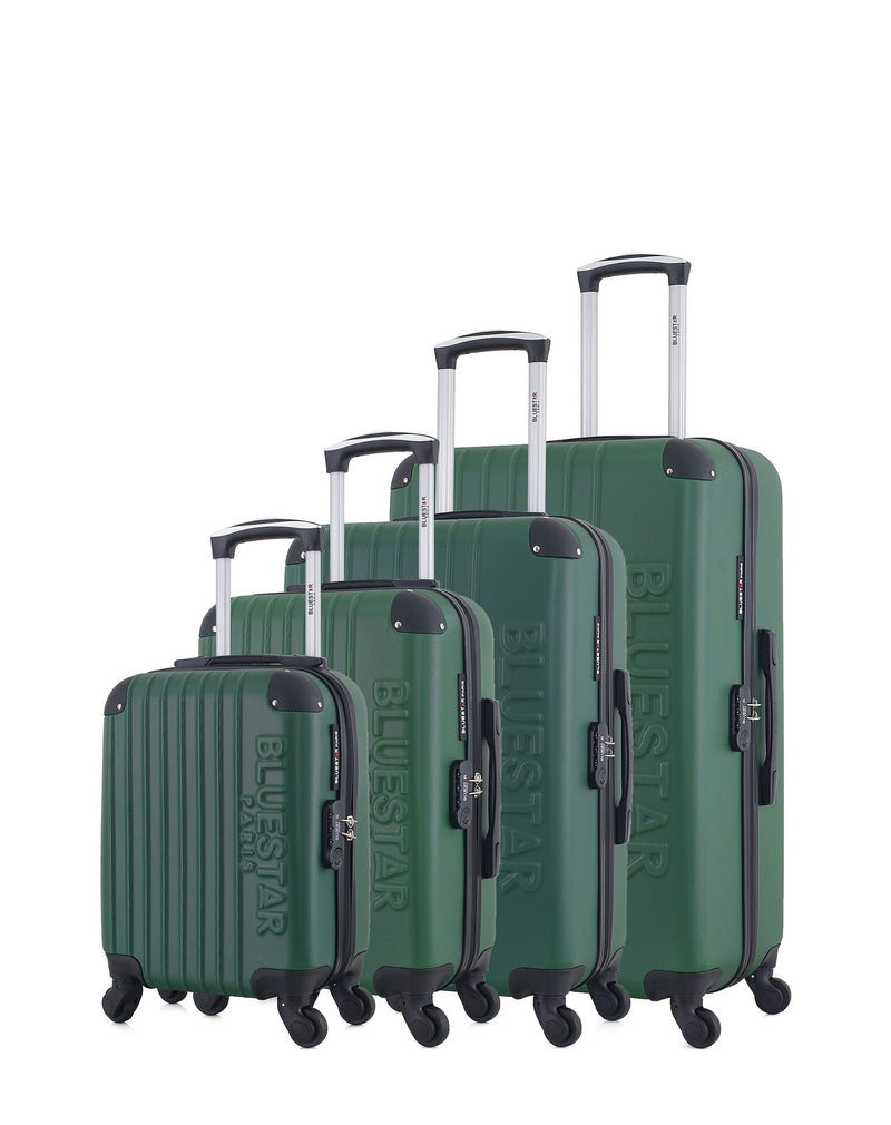 BLUESTAR - Set de 4 Valises BUCAREST-M 75 cm 4 Roues