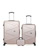 WAVE PARIS - Lot de 2 - Valise weekend et valise cabine AMAZONE