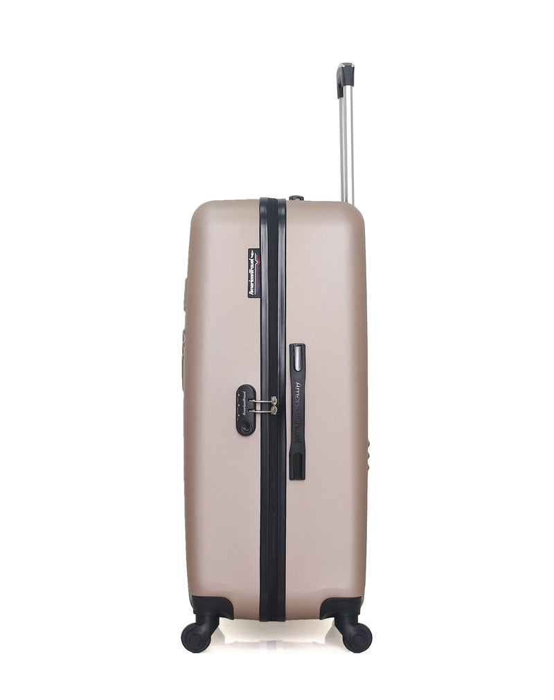 AMERICAN TRAVEL - LOT DE 3 - Valises grand format, cabine et vanity CHELSEA