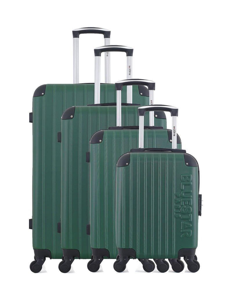 BLUESTAR - Set de 4 Valises BUCAREST-M 75 cm 4 Roues