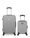 LPB LUGGAGE - LOT DE 2 - Valises weekend et cabine XXS AGATA