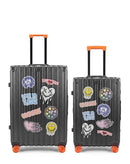 Lot de 2 Valises Rigides Grand Format et Taille Moyenne LUGERS