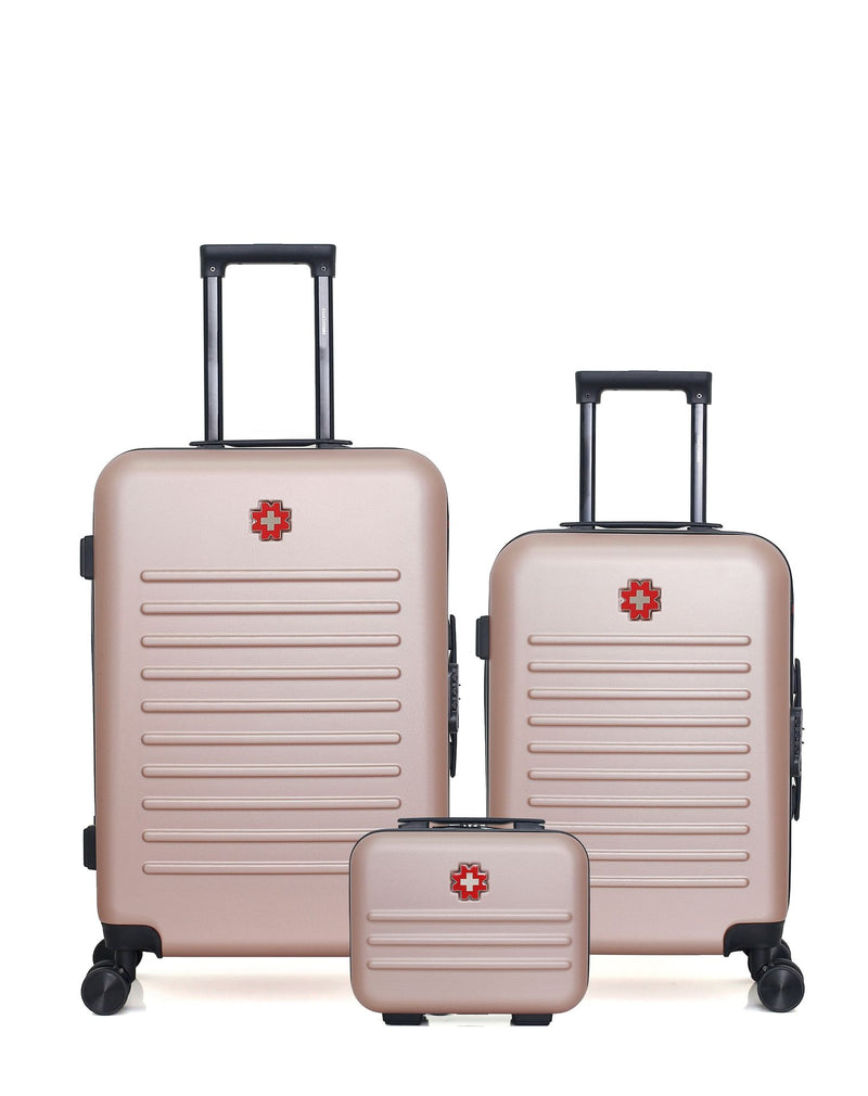 SWISS KOPPER - LOT DE 3 - Valises weekend, cabine et vanity WIL