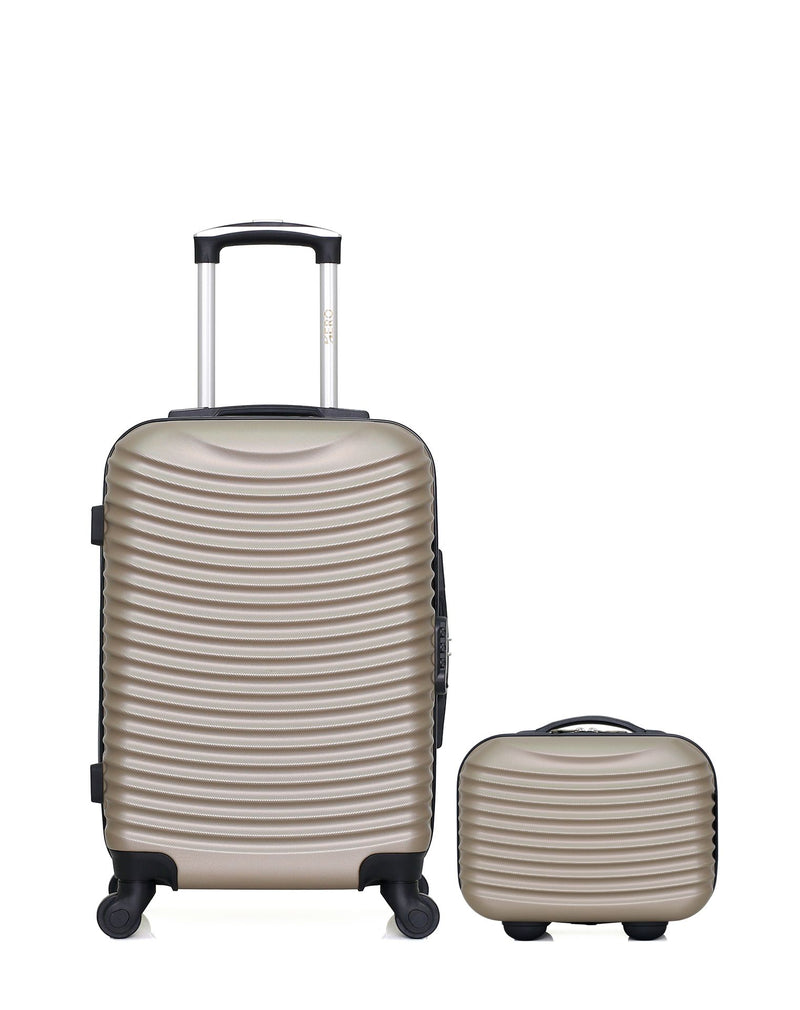 Lot de 2 - Valise cabine et vanity ETNA