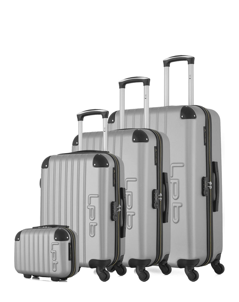 LPB LUGGAGE - Set de 4 Valises HAMBOURG-C 75 cm 4 Roues