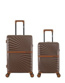 Lot de 2 Valises Rigides Taille Moyenne et Cabine XS OAKLAND