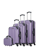 BLUESTAR - Set de 4 Valises MADRID-C
