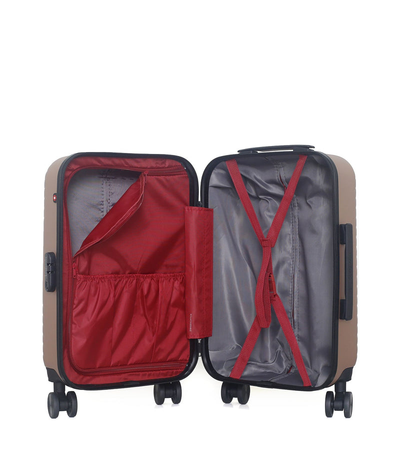 SWISS KOPPER - LOT DE 4 - Valises grand format, cabine, cabine XXS et vanity SPIEZ
