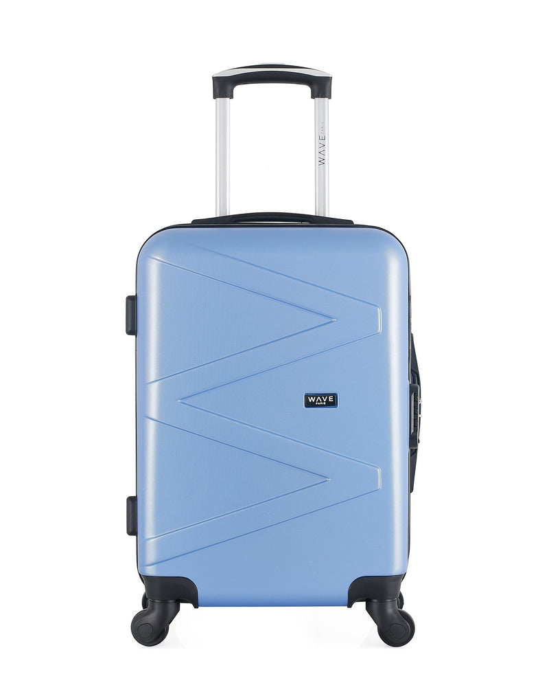 WAVE PARIS - Valise Cabine ABS AMAZONE 4 Roues 55 cm