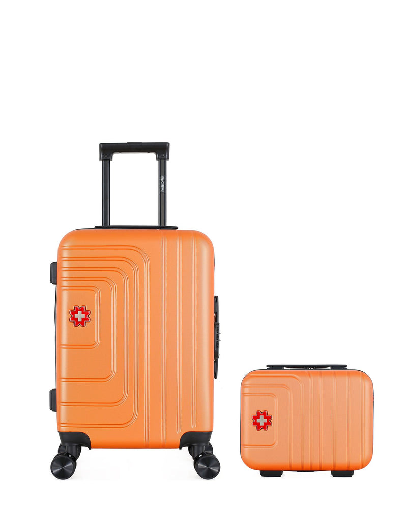 SWISS KOPPER - LOT DE 2 - Valises cabine et vanity RUTI