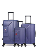 SWISS KOPPER - LOT DE 3 - Valise Grand Format, Valise Week-end et Valise Cabine RUTI