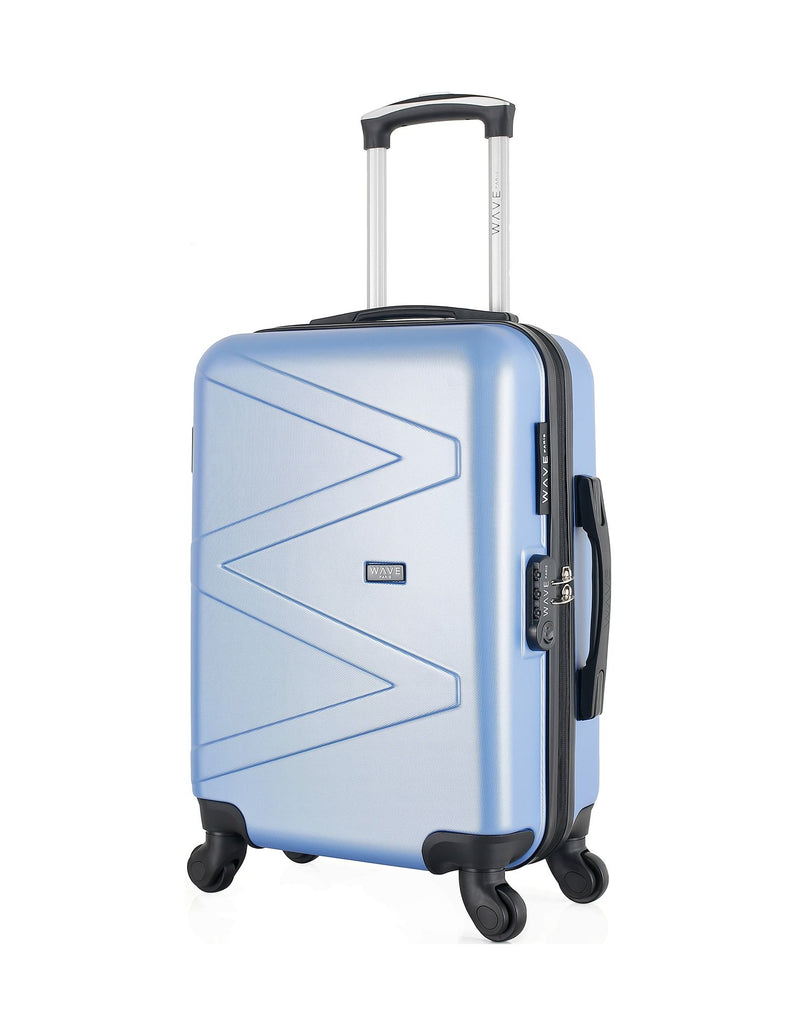 WAVE PARIS - Valise Cabine ABS AMAZONE 4 Roues 55 cm