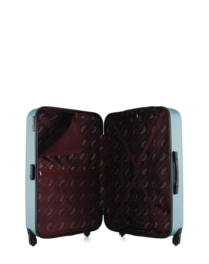 AMERICAN TRAVEL - Lot de 2 - Valises grand format et weekend BROOKLYN