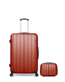 BLUESTAR - LOT DE 2 - Valises grand format et vanity NAPOLI