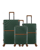Lot de 3 Valises Rigides Grand Format, Taille Moyenne et Cabine OAKLAND