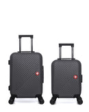 SWISS KOPPER - LOT DE 2 - Valise Cabine et Valise Cabine XXS SPIEZ