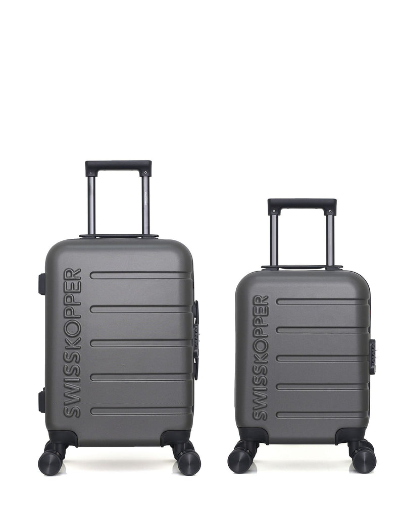 SWISS KOPPER - LOT DE 2 - Valises cabine et cabine XXS AIGLE