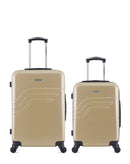 AMERICAN TRAVEL - LOT DE 2 - Valises weekend et cabine DETROIT
