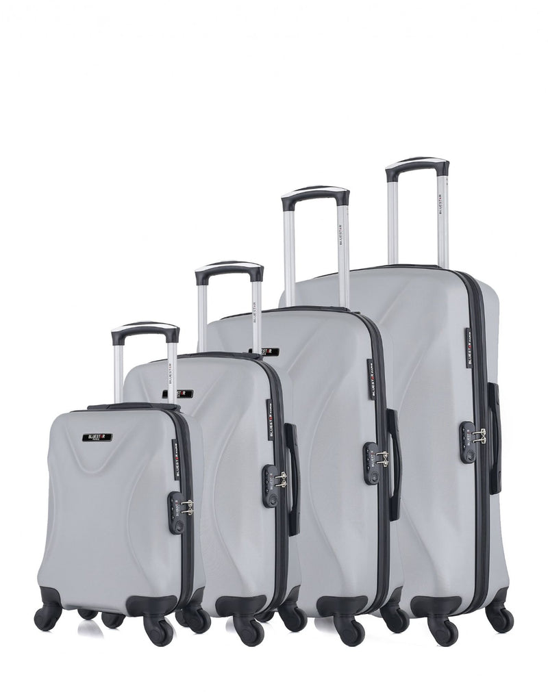 BLUESTAR - Set de 4 Valises GARIBALDI-M 75 cm 4 Roues