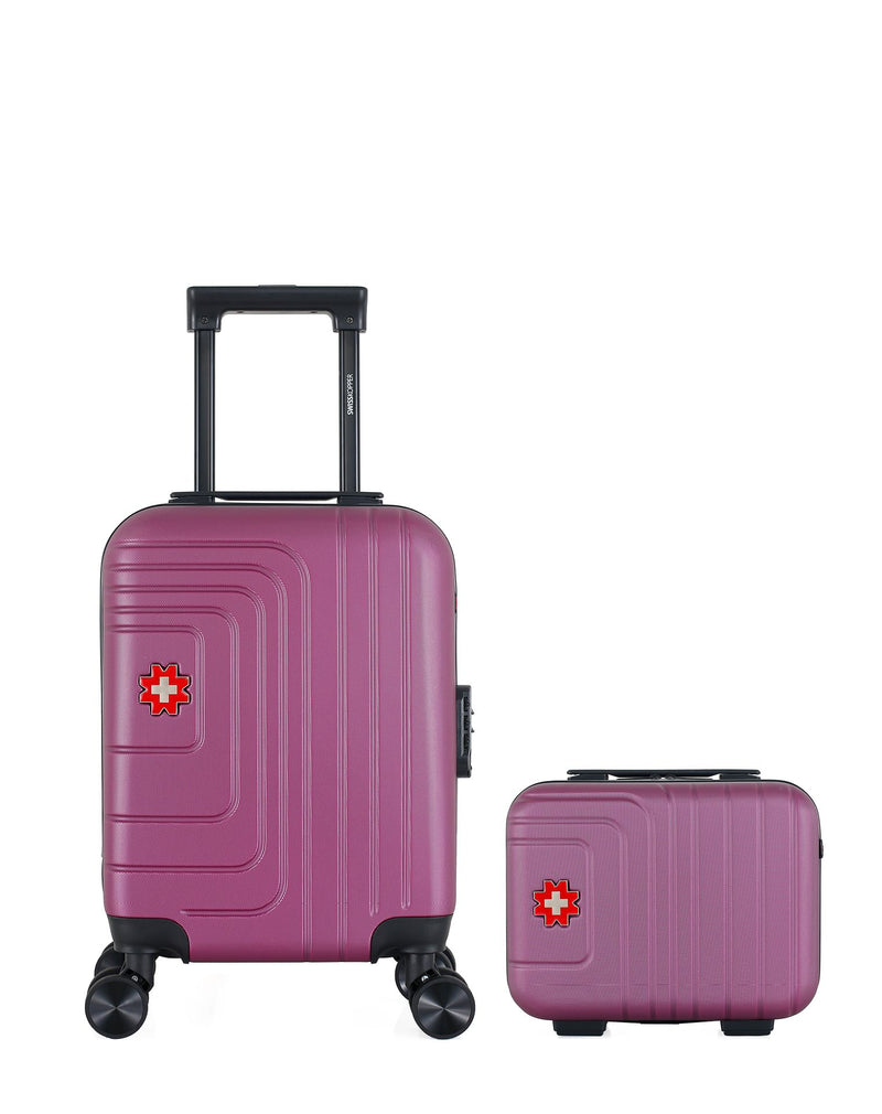 SWISS KOPPER - LOT DE 2 - Valises cabine XXS et vanity RUTI