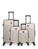 SWISS KOPPER - LOT DE 4 - Valise Grand Format, Valise Week-end, Valise Cabine et Valise Cabine XXS WIL