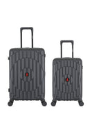 Lot de 2 Valises Rigides Taille Moyenne et Cabine XS ODEON