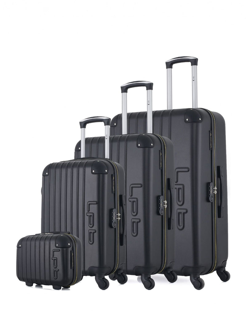 LPB LUGGAGE - Set de 4 Valises HAMBOURG-C 75 cm 4 Roues