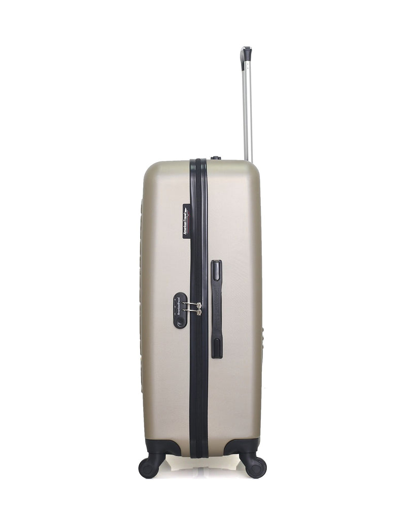 AMERICAN TRAVEL - Set de 4 Valises BRONX-M 75 cm 4 Roues