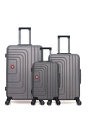 SWISS KOPPER - LOT DE 3 - Valise Grand Format, Valise Week-end et Valise Cabine RUTI
