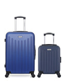 AMERICAN TRAVEL - LOT DE 2 - Valise Week-end et Valise Cabine XXS BROOKLYN