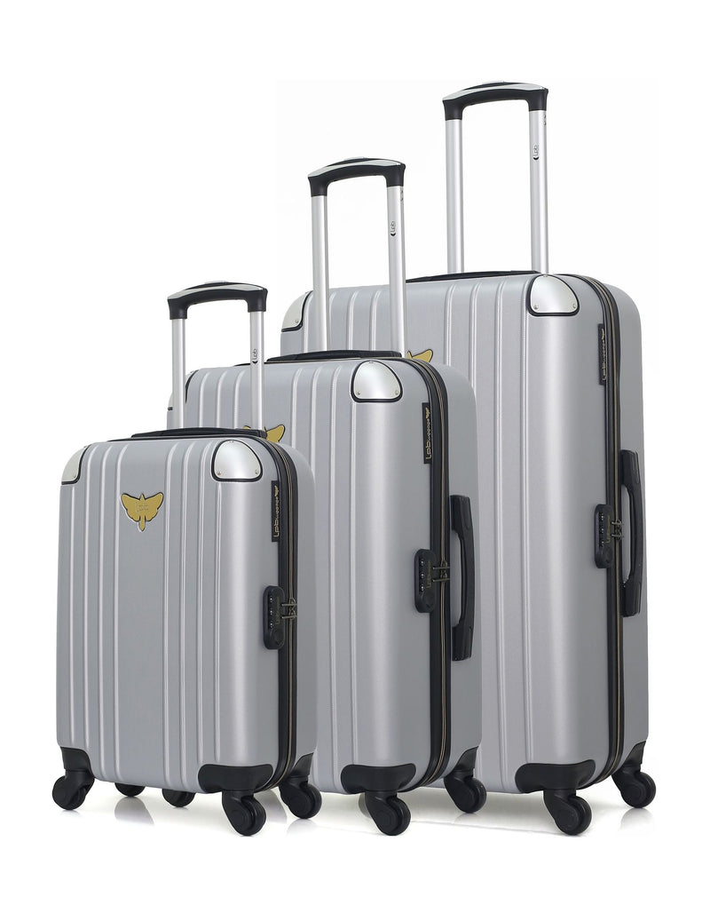 LPB LUGGAGE - Set de 3 Valises AMELIE-A 70 cm 4 Roues