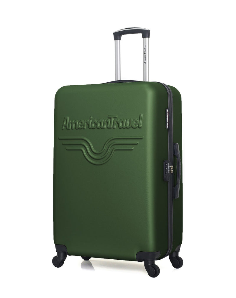 AMERICAN TRAVEL - LOT DE 2 - Valises grand format et vanity CHELSEA