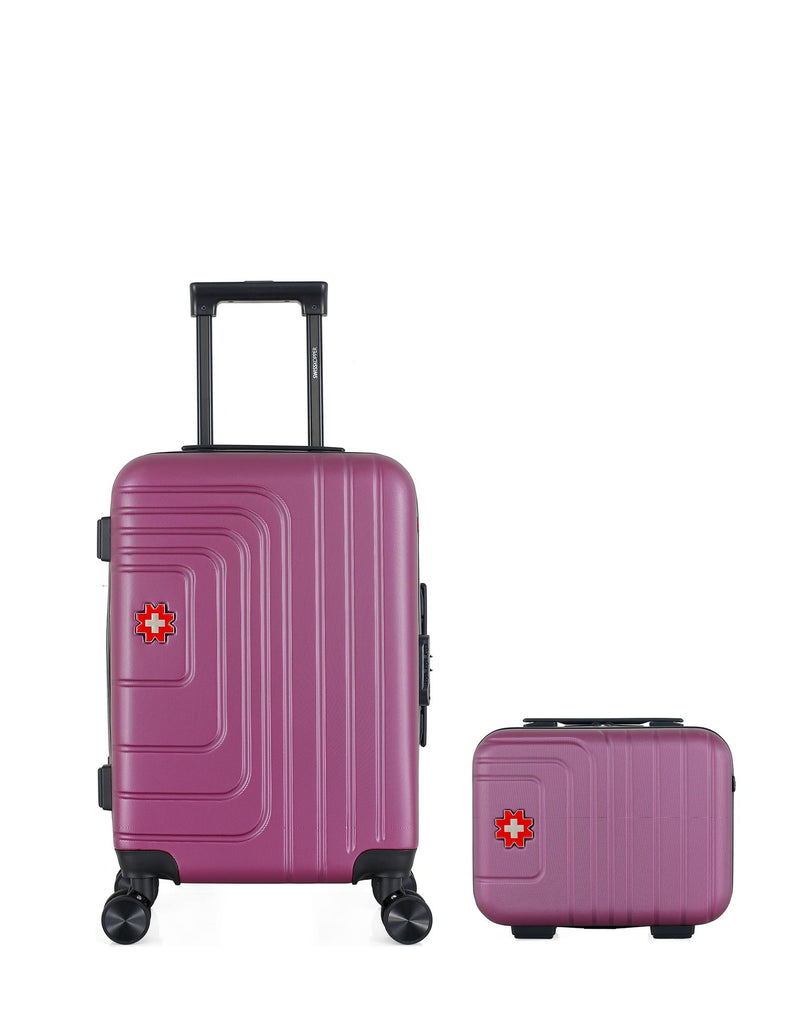 SWISS KOPPER - LOT DE 2 - Valises cabine et vanity RUTI