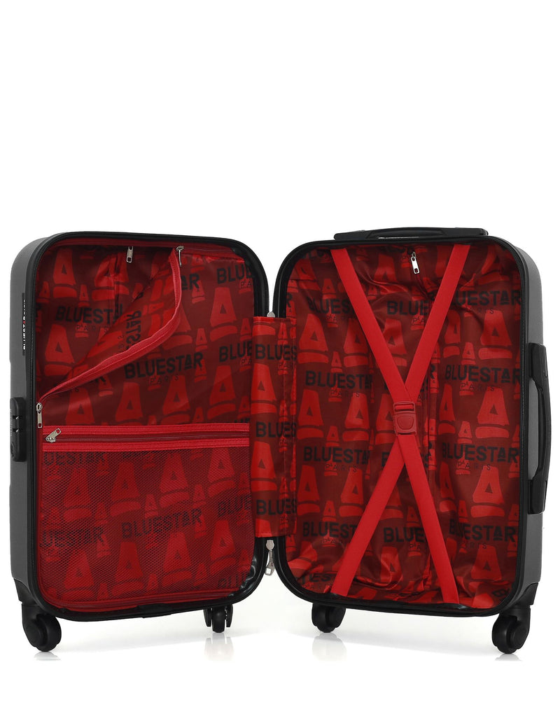 BLUESTAR - Valise Cabine MIAMI 55 cm 4 Roues