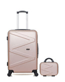 WAVE PARIS - Lot de 2 - Valises Grand Format et Vanity AMAZONE