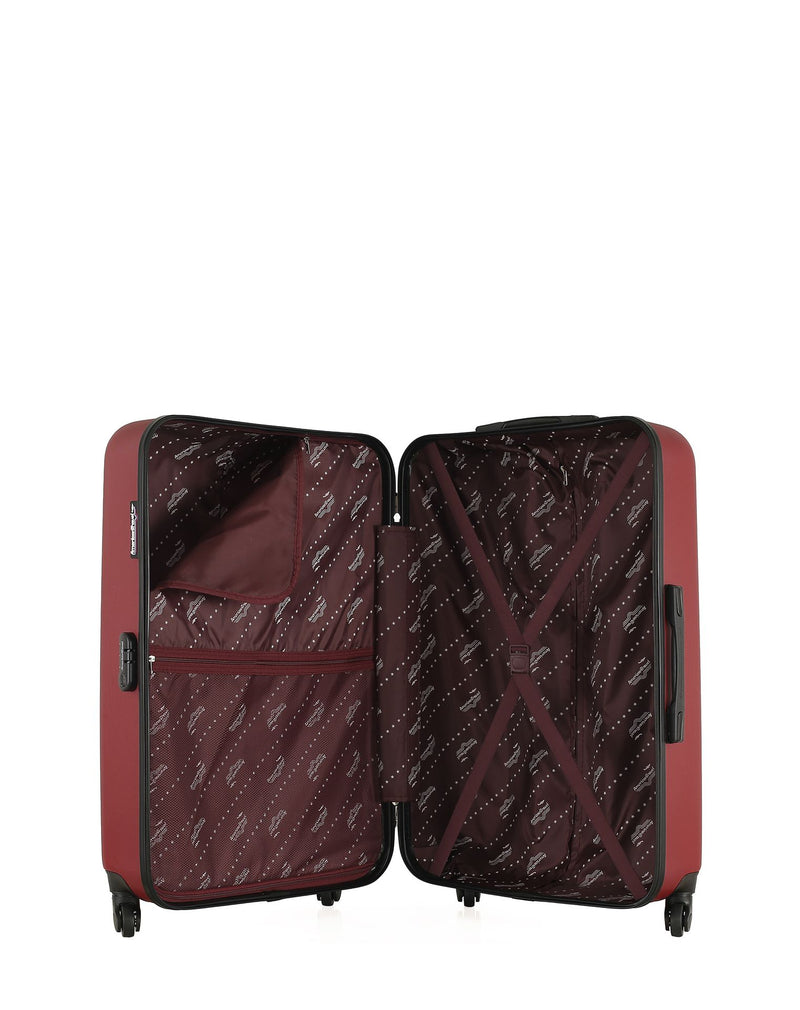AMERICAN TRAVEL - LOT DE 3 - Valises grand format, cabine et cabine XXS QUEENS