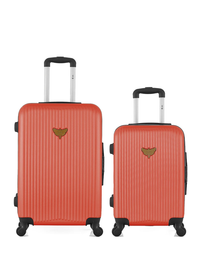 LPB LUGGAGE - LOT DE 2 - Valises weekend et cabine AGATA