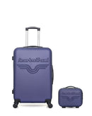 AMERICAN TRAVEL - LOT DE 2 - Valises weekend et vanity CHELSEA