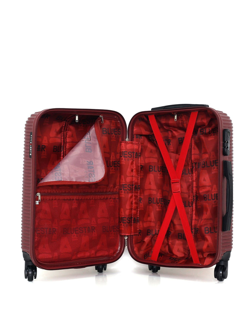 BLUESTAR - Valise Cabine LONDON 55 cm 4 Roues