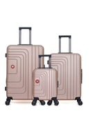 SWISS KOPPER - LOT DE 3 - Valise Grand Format, Valise Week-end et Valise Cabine XXS RUTI